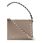 Valentino Garavani Multicolor Calf Leather Bos Taurus Shoulder Bag Valentino Garavani
