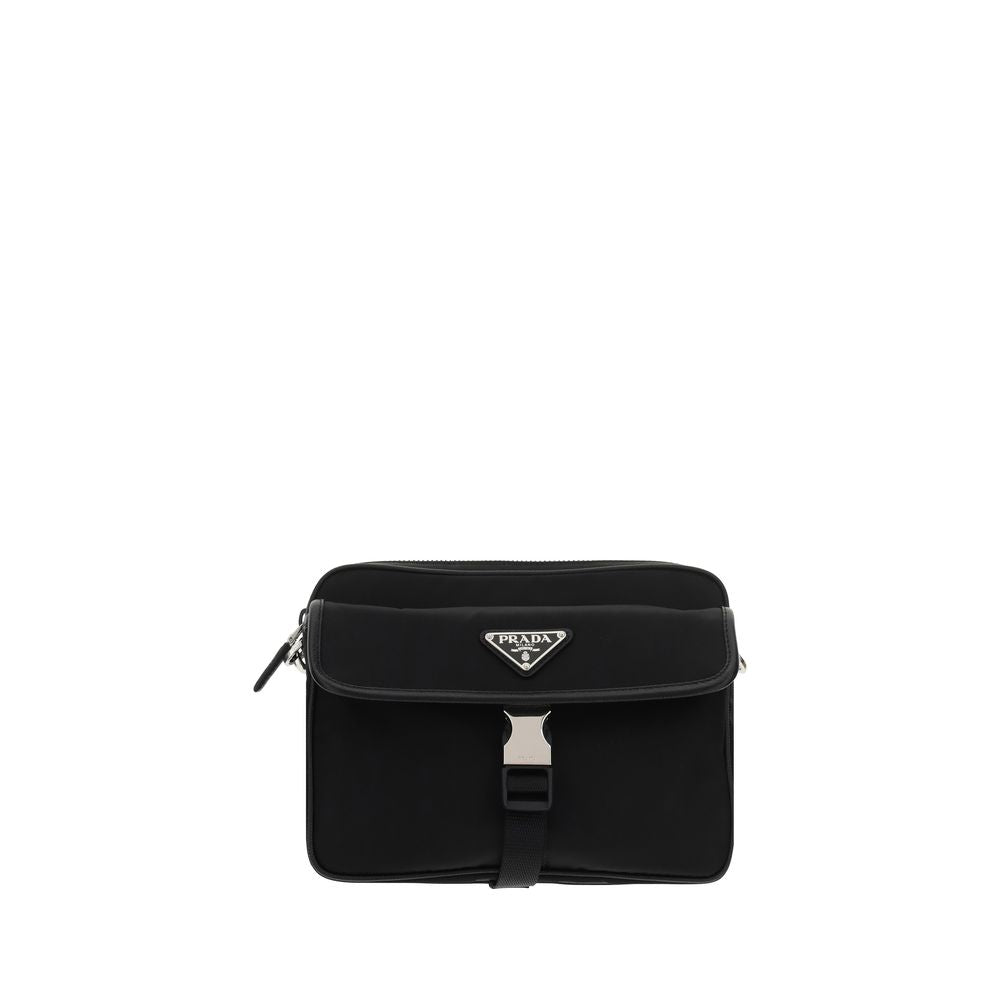 Prada Black Polyamide Shoulder Bag Prada