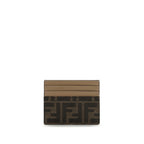 Fendi Brown Polyester Wallet Fendi
