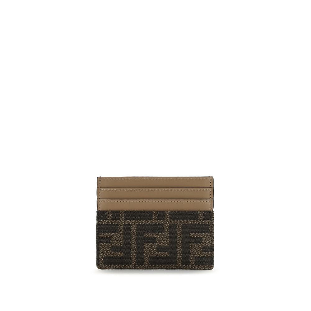 Fendi Brown Polyester Wallet Fendi