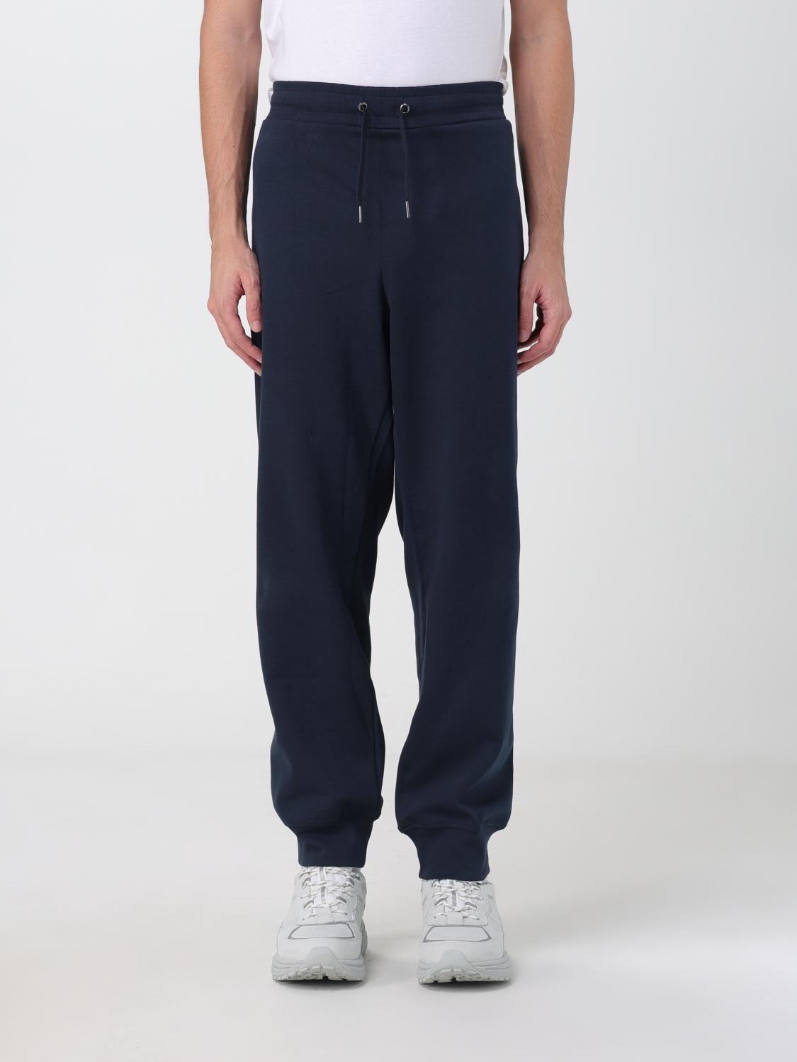 Armani Exchange Blue Cotton Joggers (Workout Pants) Armani Exchange