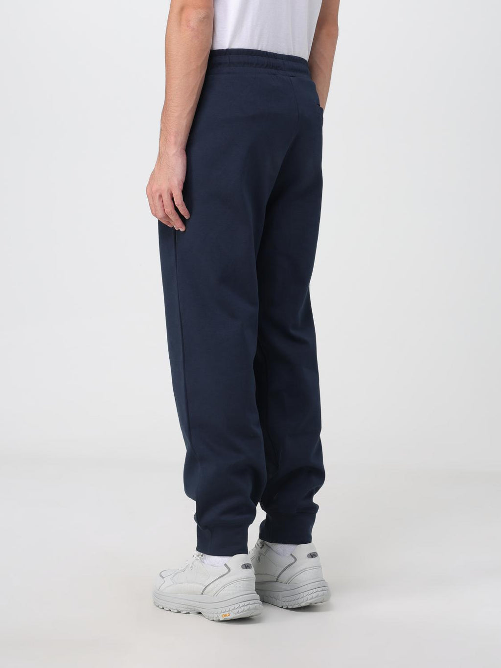 Armani Exchange Blue Cotton Joggers (Workout Pants) Armani Exchange