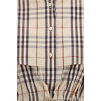 Burberry Beige Cotton Casual Dress Burberry