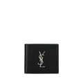Saint Laurent Black Calf Leather Bos Taurus Wallet Saint Laurent