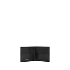 Saint Laurent Black Calf Leather Bos Taurus Wallet Saint Laurent