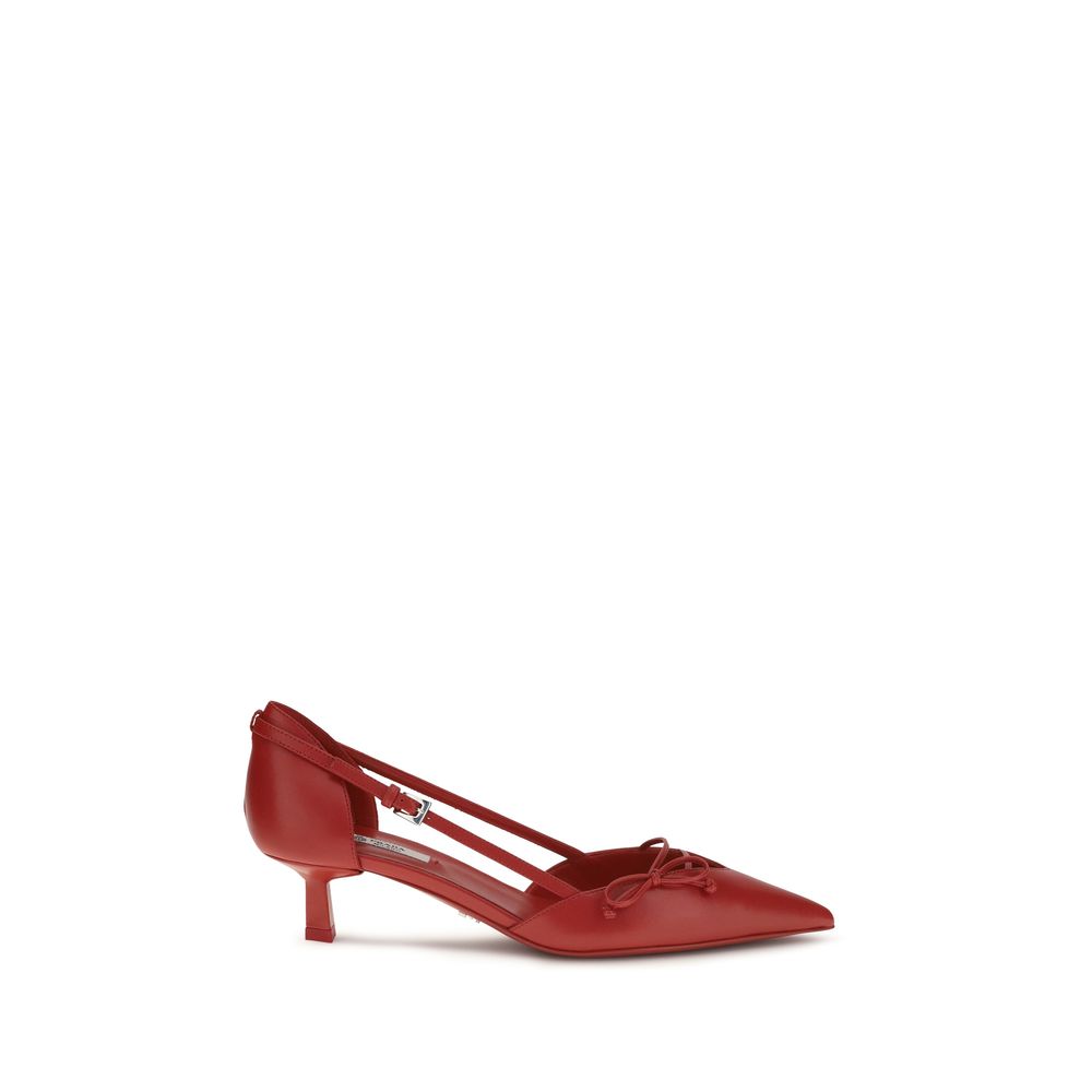 Prada Multicolor Goatskin High Heel Pumps Prada