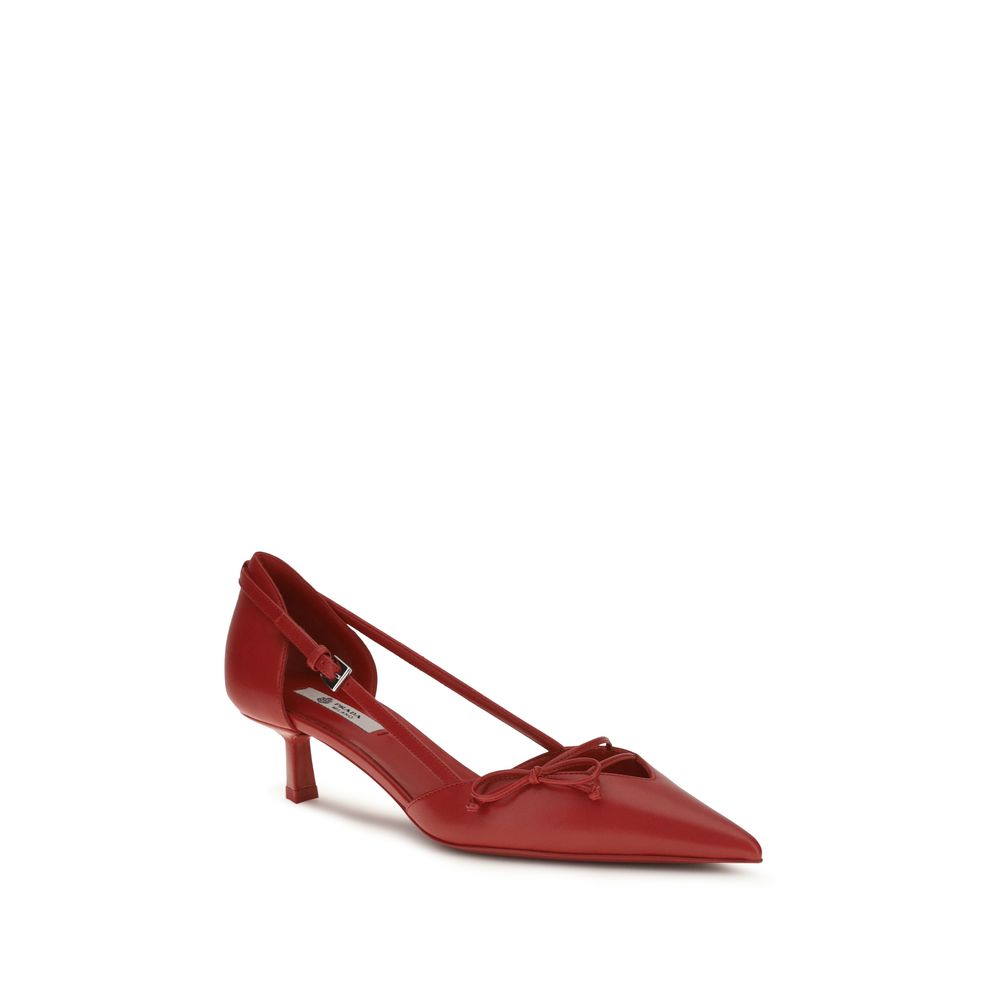 Prada Multicolor Goatskin High Heel Pumps Prada