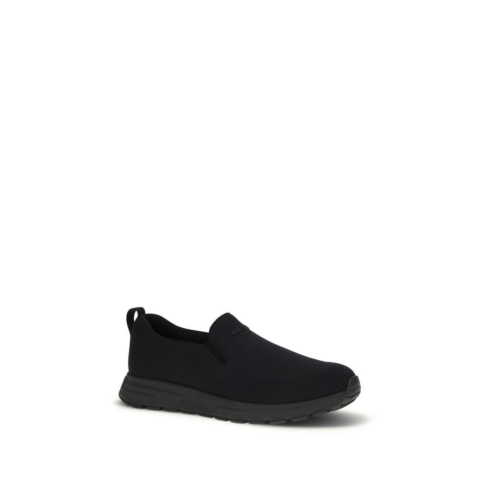 Prada Black Fabric Sneakers Prada