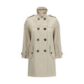 Burberry Beige Cotton Trench Coat Burberry