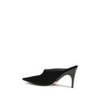 Balenciaga Black Suede Leather Mules Balenciaga
