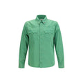 Versace Bicolor Cotton Shortsleeve Shirt Versace