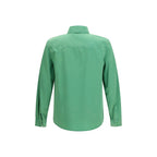 Versace Bicolor Cotton Shortsleeve Shirt Versace