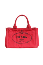 Prada Canapa Mini Canvas Tote Prada