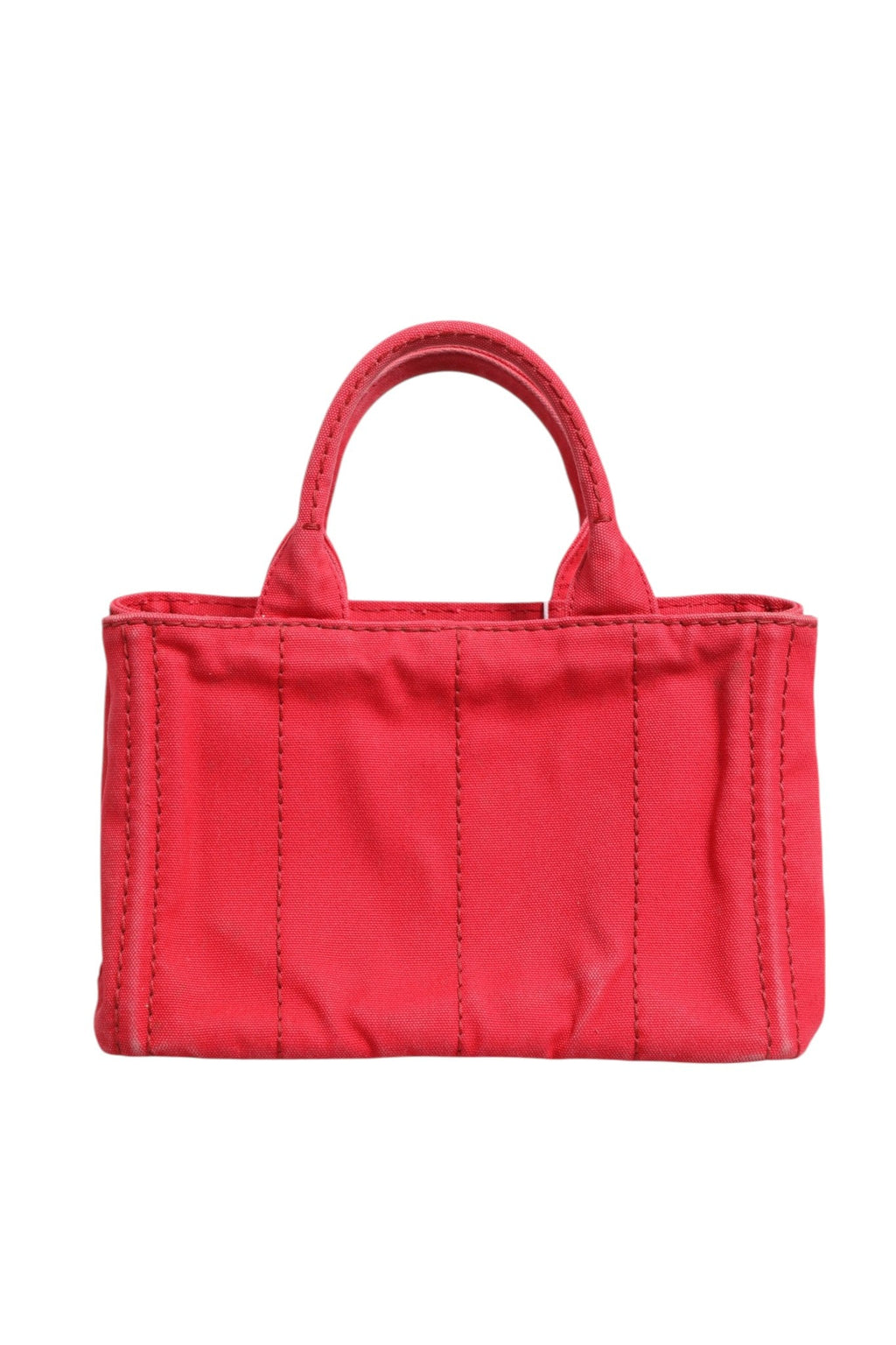 Prada Canapa Mini Canvas Tote Prada