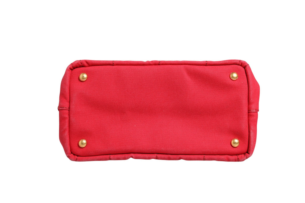 Prada Canapa Mini Canvas Tote Prada