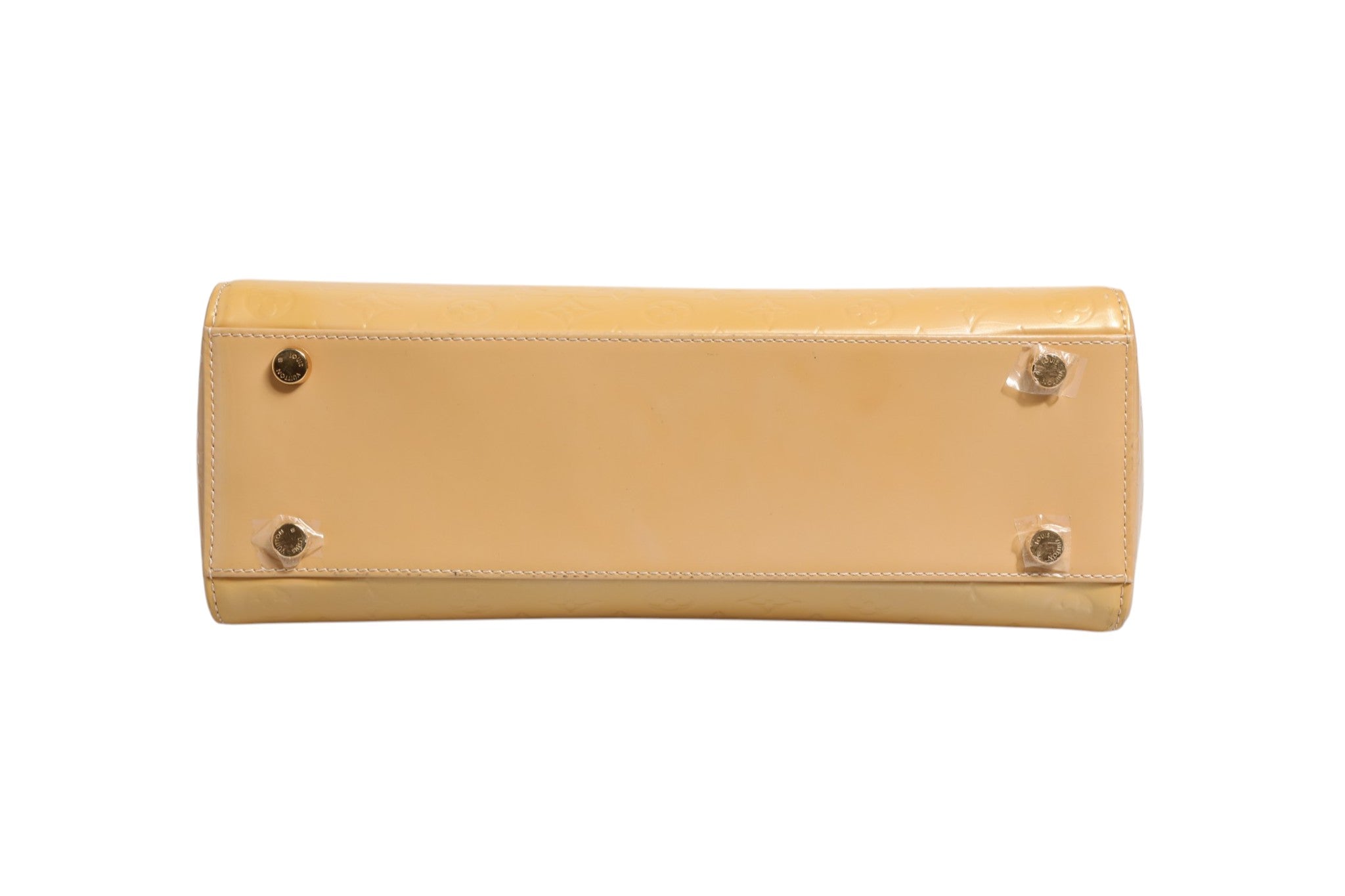 Louis Vuitton Monogram Vernis Brea MM Beige Poudre Louis Vuitton