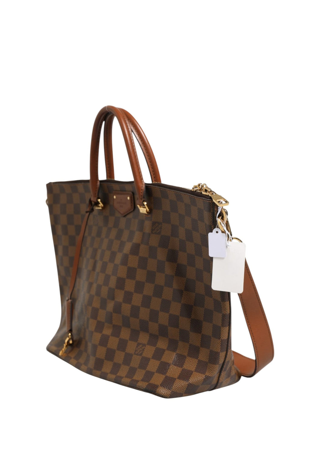 Louis Vuitton Damier Ebene Belmont Tote Bag Louis Vuitton