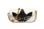 Gucci x Adidas Horsebit 1955 Shoulder Bag Black/White Gucci