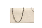 Saint Laurent Kate Tassel Small Croc-Embossed Leather Saint Laurent