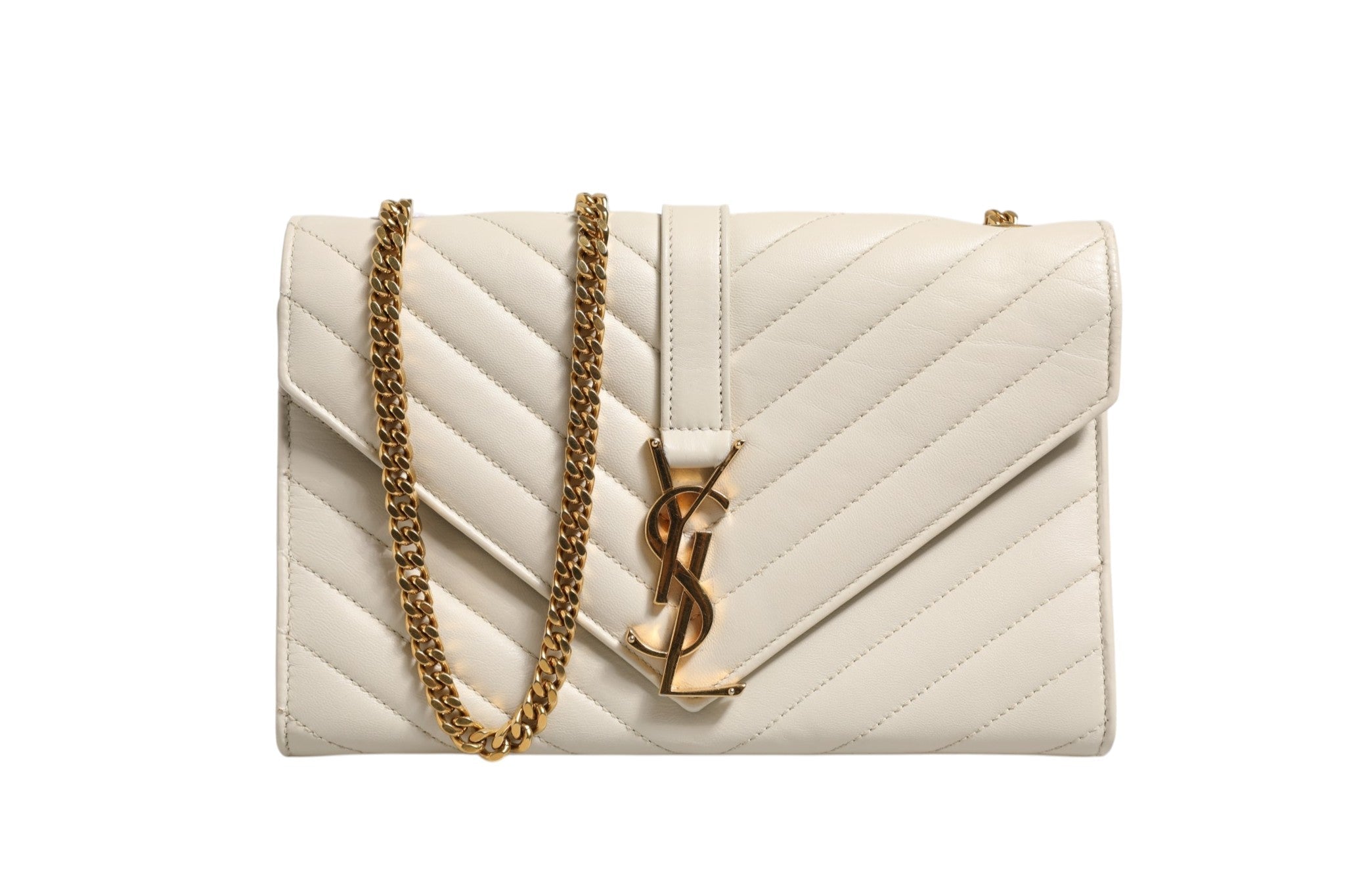 Saint Laurent Envelope Triquilt Medium YSL Shoulder Bag Saint Laurent