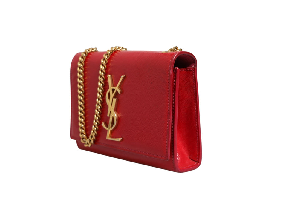 Saint Laurent Kate Red Leather Crossbody Bag Saint Laurent