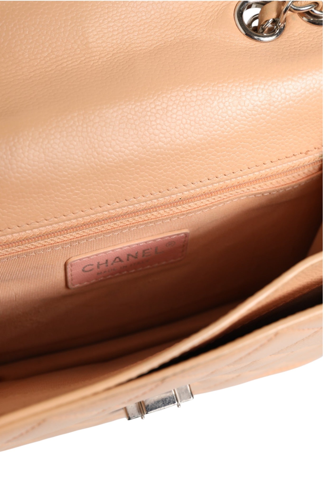 Chanel Goatskin Quilted Small CC Box Flap Bag Chanel