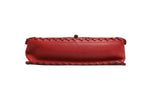 Chanel Mini Flap Bag Lambskin Braided Calfskin Gold Tone Metal Chanel