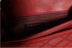 Chanel Mini Flap Bag Lambskin Braided Calfskin Gold Tone Metal Chanel