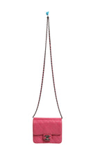 Chanel Pink Quilted Lambskin Leather Classic Square Mini Flap Bag Chanel