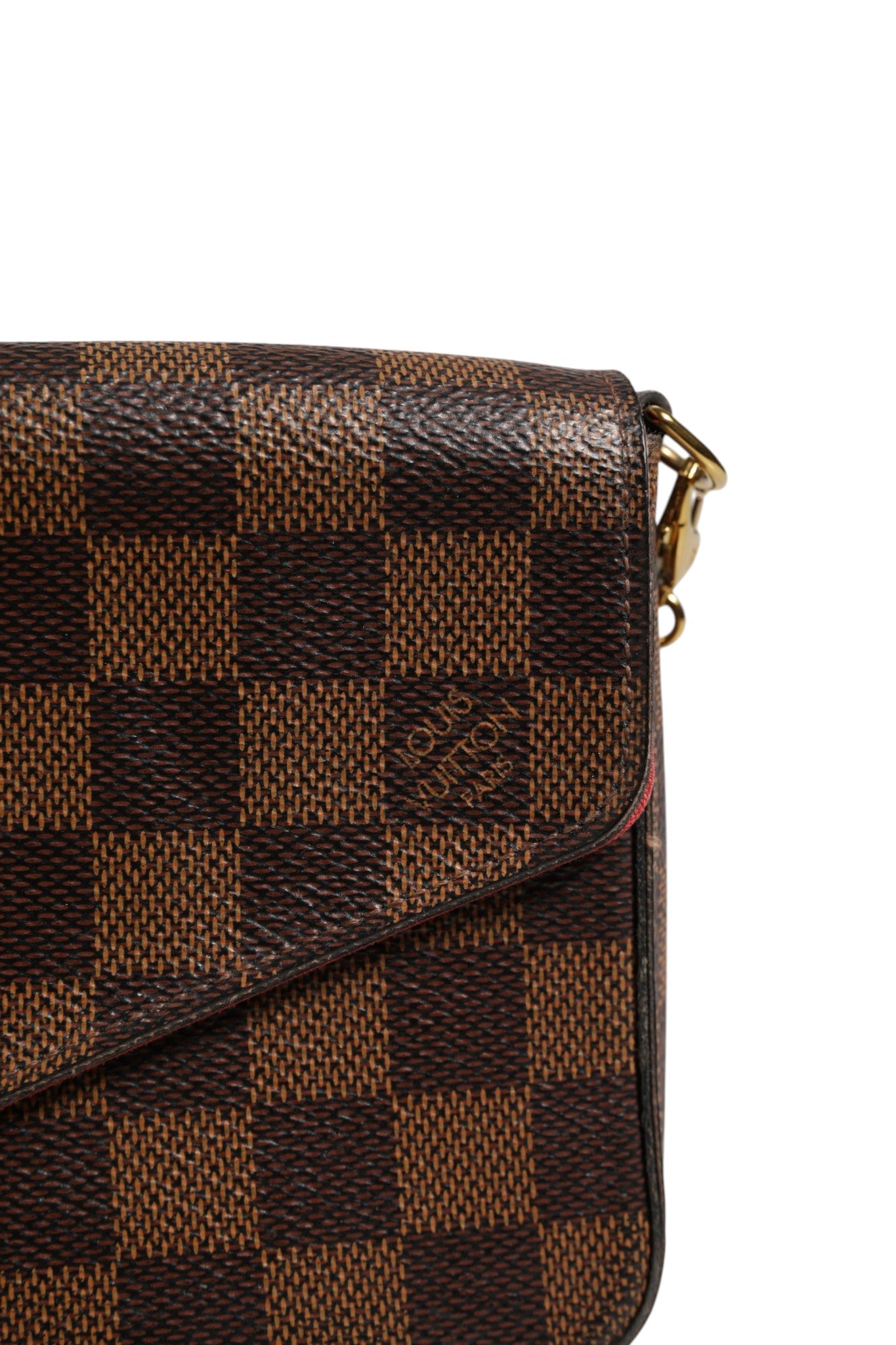 Louis Vuitton Damier Ebene Pochette Felice Chain Wallet Louis Vuitton