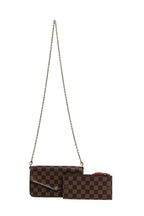 Louis Vuitton Damier Ebene Pochette Felice Chain Wallet Louis Vuitton