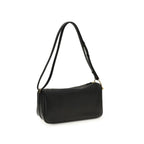 Gucci Black Calf Leather Bos Taurus Shoulder Bag Gucci