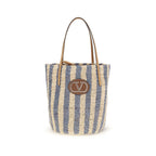 Valentino Garavani Multicolor Raffia Backet Bag Valentino Garavani
