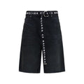 Balenciaga Black Cotton Bermuda Shorts Balenciaga