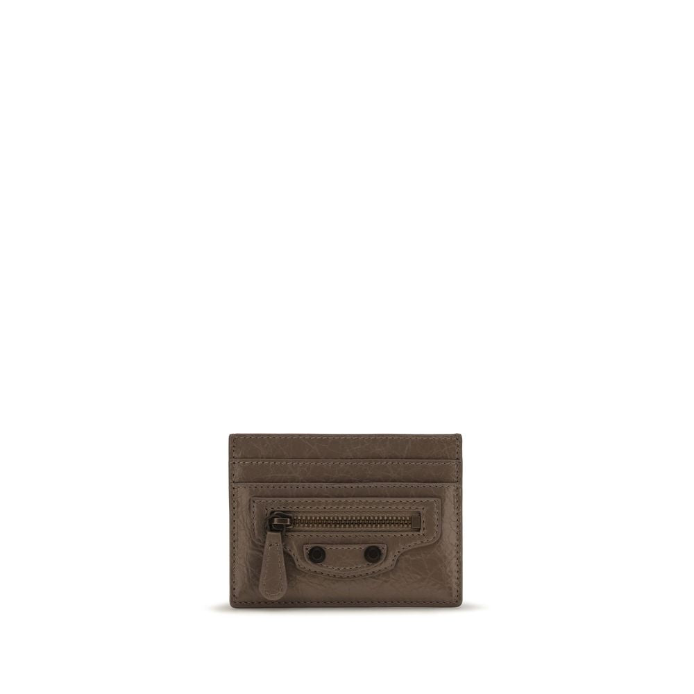 Balenciaga Brown Lamb Ovis Aries Aries Wallet Balenciaga