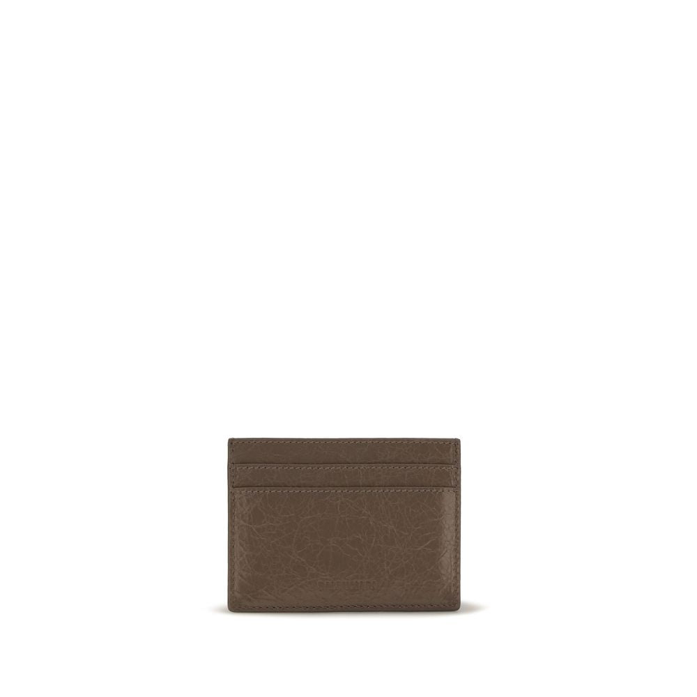 Balenciaga Brown Lamb Ovis Aries Aries Wallet Balenciaga
