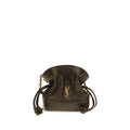Saint Laurent Bicolor Lamb Ovis Aries Aries Clutch Bag Saint Laurent