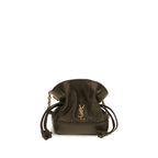 Saint Laurent Bicolor Lamb Ovis Aries Aries Clutch Bag Saint Laurent
