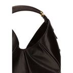 Saint Laurent Brown Calf Leather Bos Taurus Shoulder Bag Saint Laurent