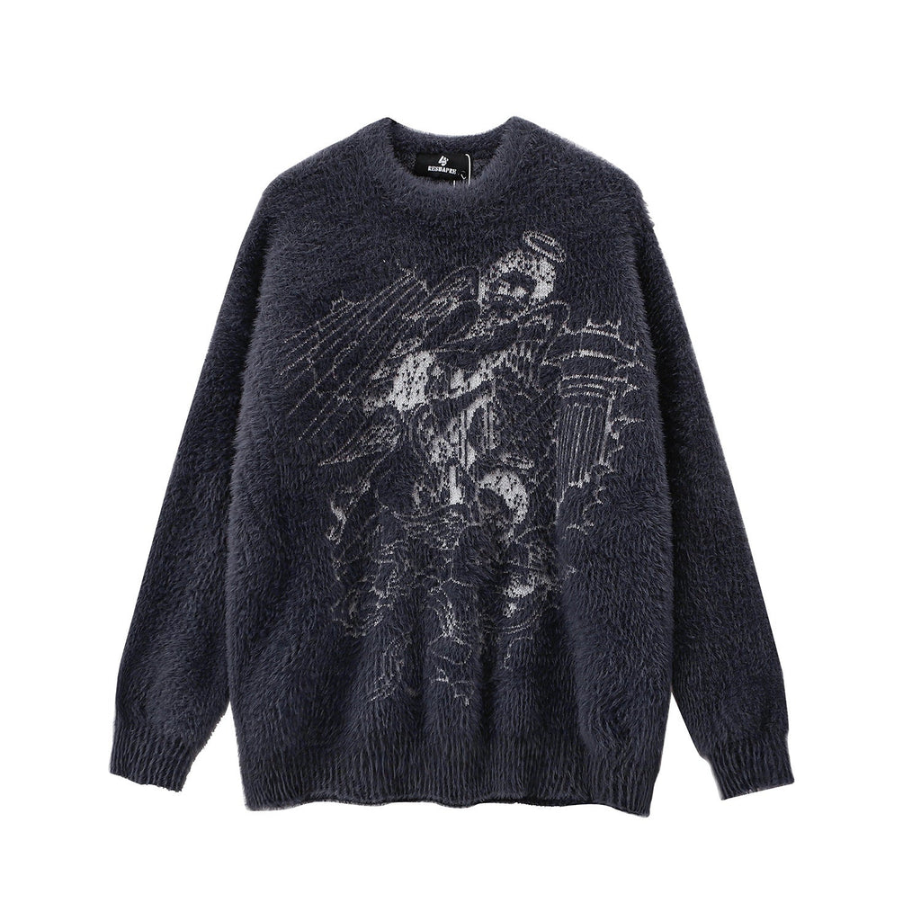 Jacquard round neck base shirt for men eprolo