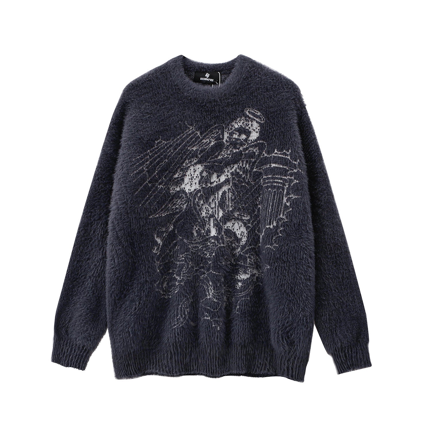 Jacquard round neck base shirt for men eprolo