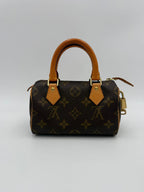 Louis Vuitton LOUIS VUITTON Nano Speedy Monogram Handbag Louis Vuitton