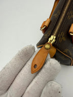 Louis Vuitton LOUIS VUITTON Nano Speedy Monogram Handbag Louis Vuitton