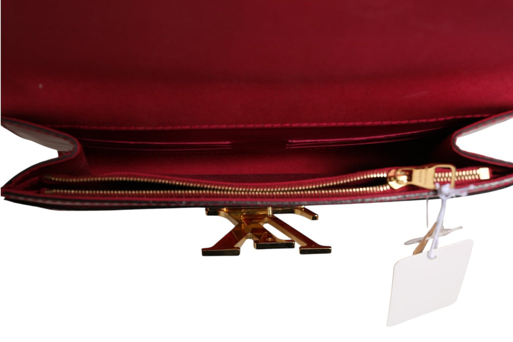 Louis Vuitton Louise PM Red Patent Leather Wallet On Chain Louis Vuitton