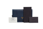 Prada Blue Saffiano Leather Wallet on Chain Clutch Bag Prada