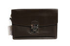 Louis Vuitton Belaia Clutch Taiga Leather Louis Vuitton