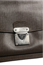 Louis Vuitton Belaia Clutch Taiga Leather Louis Vuitton