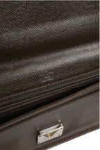 Louis Vuitton Belaia Clutch Taiga Leather Louis Vuitton