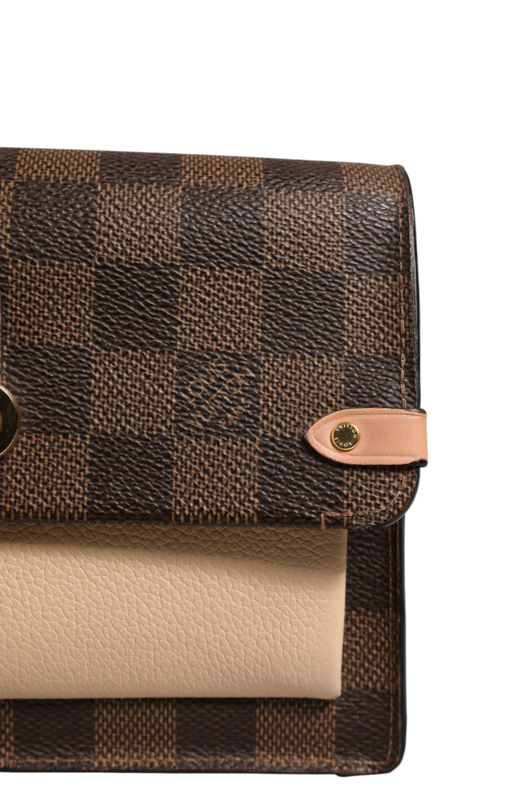 Louis Vuitton Damier Ebene Vavin Chain Wallet Louis Vuitton