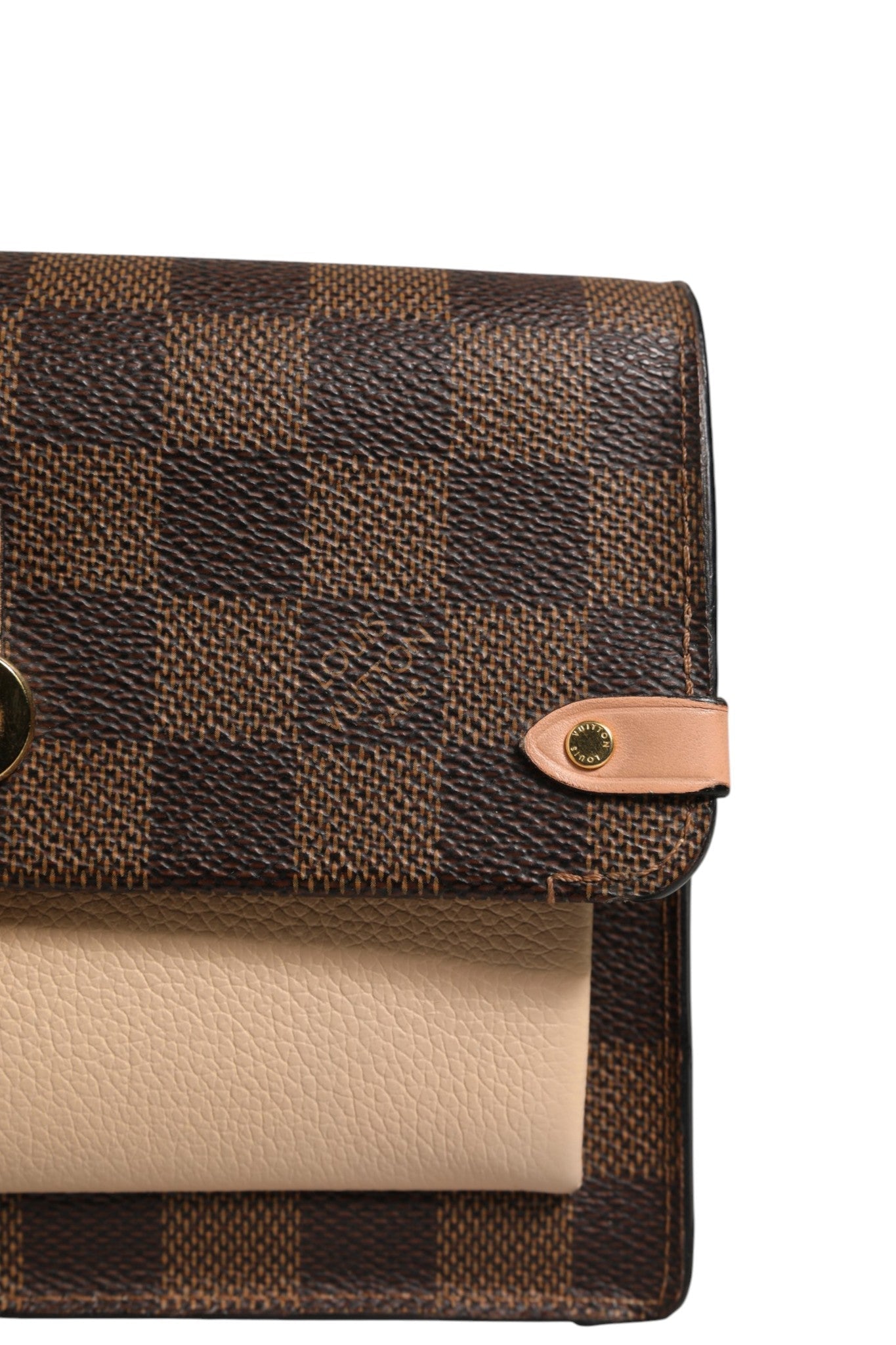 Louis Vuitton Damier Ebene Vavin Chain Wallet Louis Vuitton
